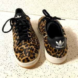 Adidas Continental 80 Leopard Fur